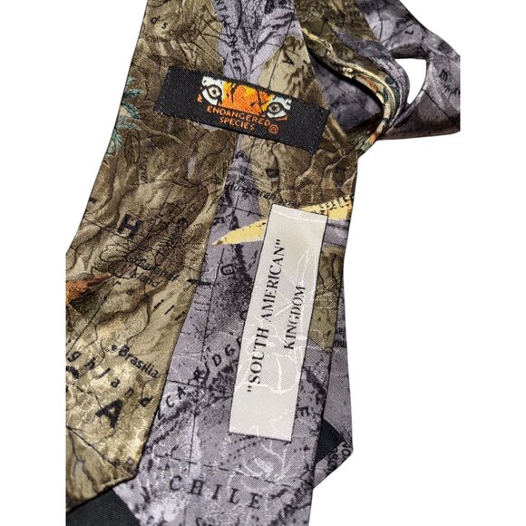 Men's Neck Tie Lot of Three-Fishing Basketball Animals - Picture 8 of 9